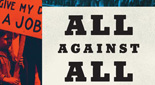 Top half of book jacket of "All Against All" by Paul Jankowski.